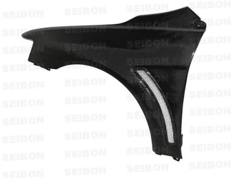 Seibon 08-12 Mitsubishi Evo X 10mm Wider Carbon Fiber Fenders-thumbmail-3