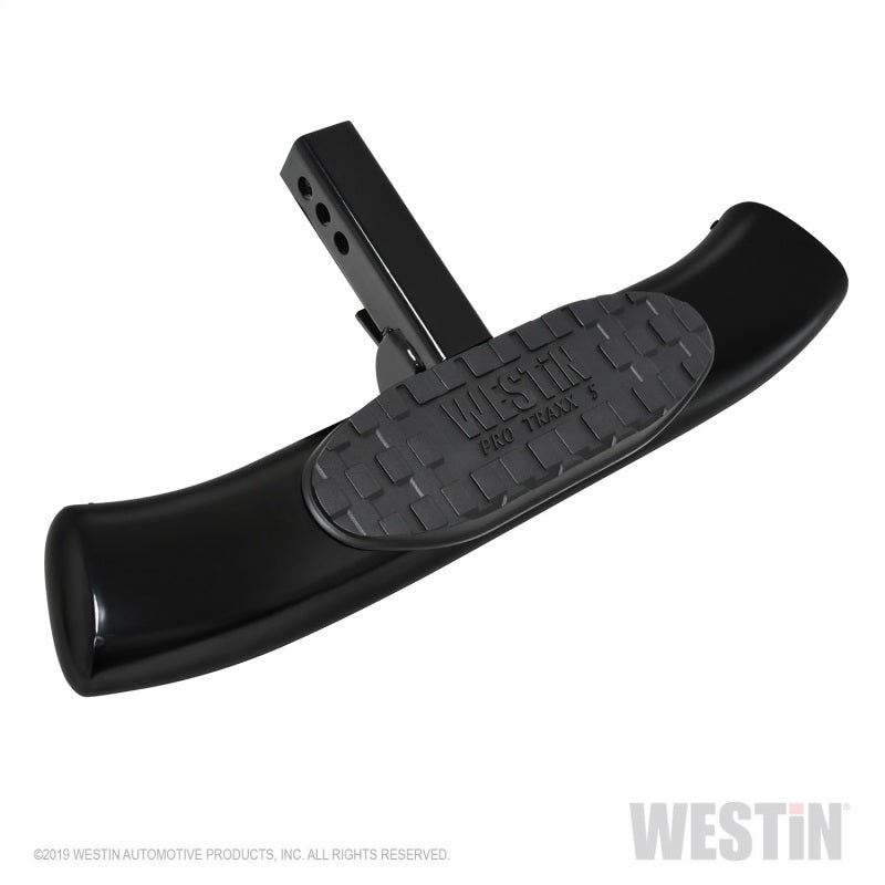 Westin PRO TRAXX 5 Hitch Step 27in Step 2in Receiver - Black-thumbmail-9