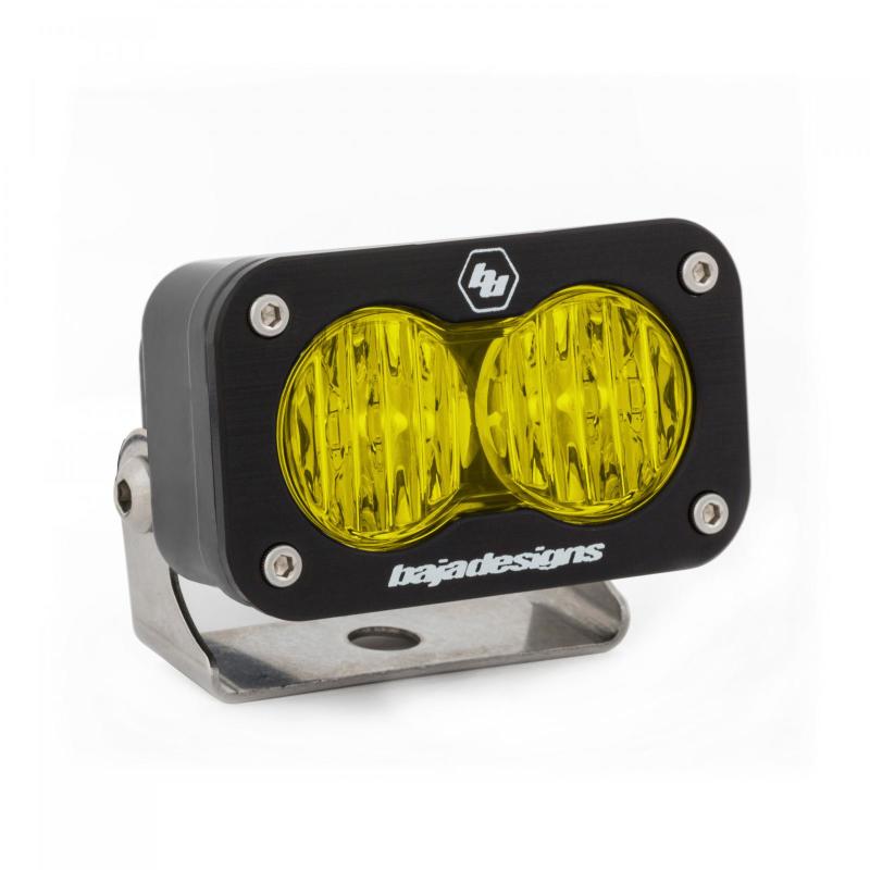 Baja Designs S2 Sport Wide Cornering Pattern LED Work Light - Amber-thumbmail-1