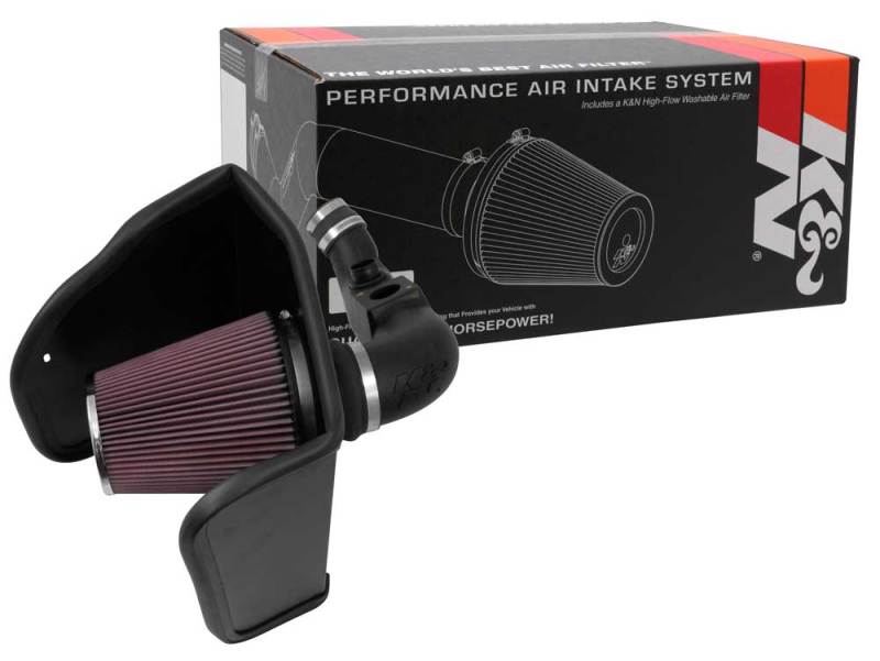 K&N 16-19 Chevrolet Colorado L4-2.8L DSL Performance Intake Kit-thumbmail-6