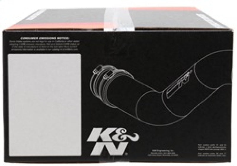 K&N 03-07 Honda Acord V6 Polished Typhoon Short Ram Intake-thumbmail-10