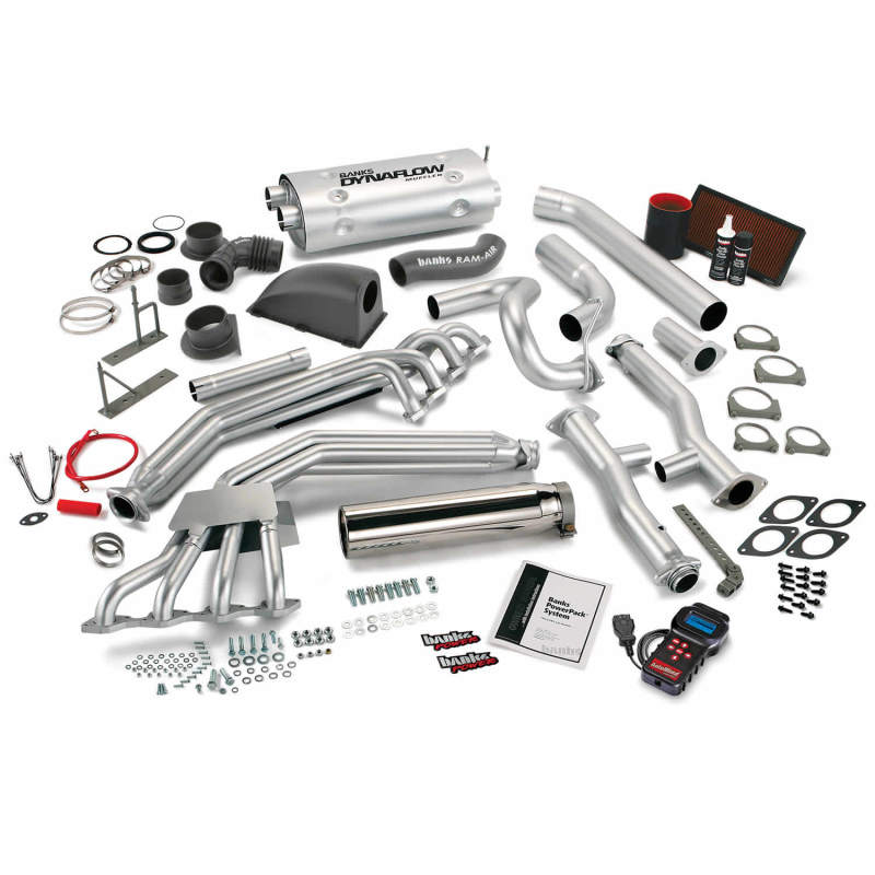 Banks Power 05-08 GM 8.1L Mh-W24 (L-Exit) PowerPack System W/AutoMind-thumbmail-1
