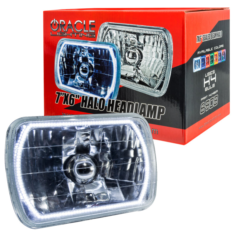 Oracle Pre-Installed Lights 7x6 IN. Sealed Beam - White Halo-thumbmail-3