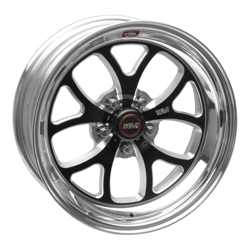 Weld S76 17x10.5 / 5x4.5 BP / 7.9in. BS Black Wheel (Low Pad) - Non-Beadlock-thumbmail-1