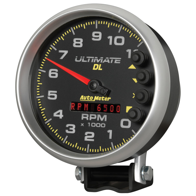 Autometer 5 inch Ultimate DL Playback Tachometer 11000 RPM - Black-thumbmail-4