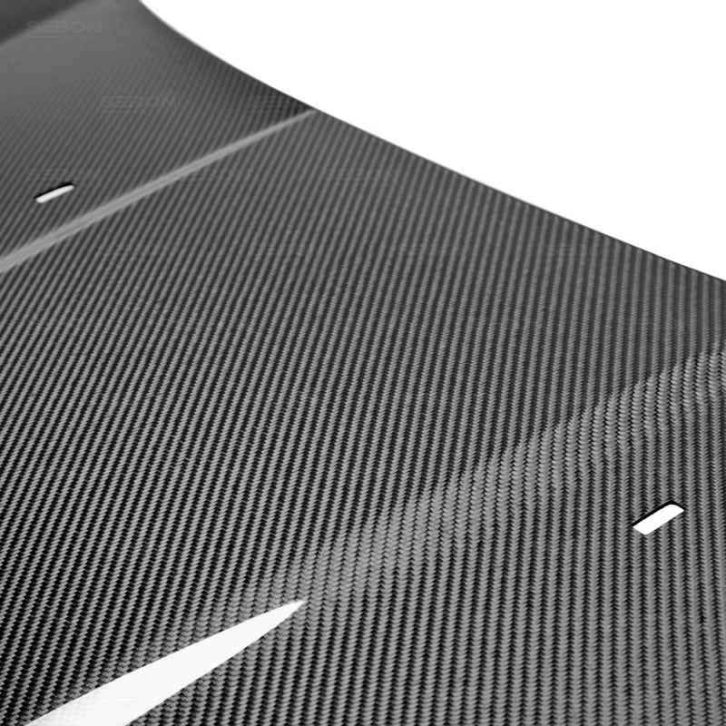Seibon 14+ Ford Fiesta OE Style Carbon Fiber Hood-thumbmail-2
