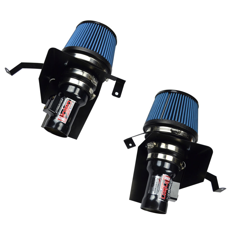 Injen 07-08 350Z 3.5L V6  Air Fusion and Air Horns Black Short Ram Intake-thumbmail-7