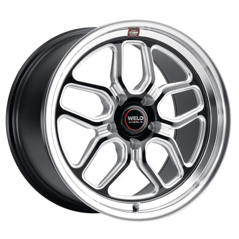 Weld S107 18X8 Laguna 5X114.3 ET29 BS5.6 Gloss Black MIL Dia 72.56-thumbmail-2