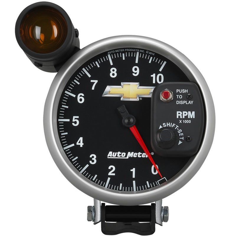 Autometer Performance Parts 5in 0-10000 RPM Tachometer COPO Camaro Gauge w/ Shift Light-thumbmail-1