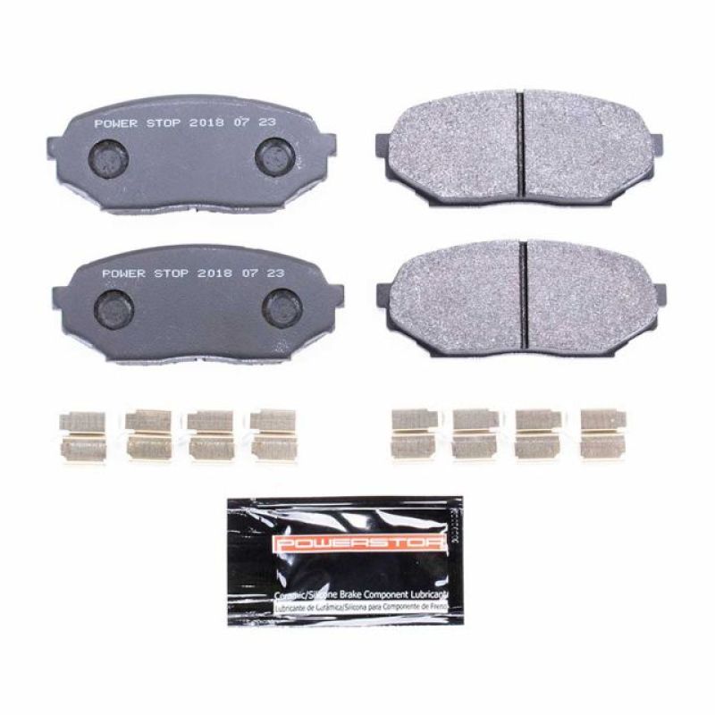 Power Stop 90-93 Geo Storm Front Track Day SPEC Brake Pads-thumbmail-1