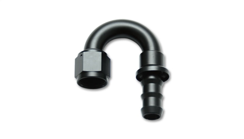 Vibrant -8AN Push-On 180 Deg Hose End Fitting - Aluminum-thumbmail-2