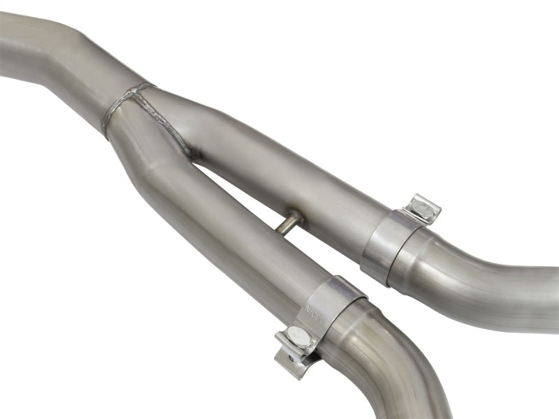 aFe MACHForce XP Exhausts Cat-Back SS-304 EXH w/ Polished Tips 15-16 Ford Mustang EcoBoost 2.3L (t)-thumbmail-9