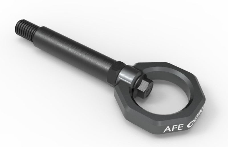 aFe Control Rear Tow Hook Grey BMW F-Chassis 2/3/4/M-thumbmail-1
