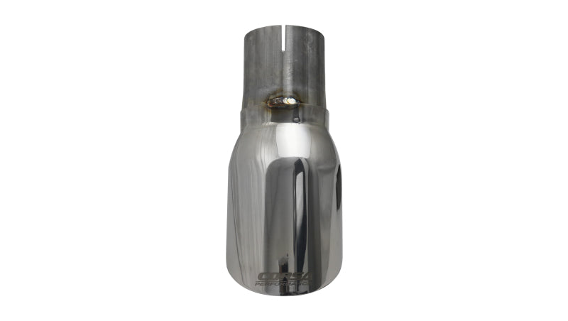 Corsa Single Universal 2.75in Inlet / 4in Outlet Polished Pro-Series Tip Kit-thumbmail-3