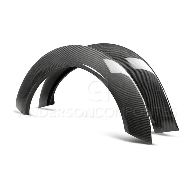 Anderson Composites 2018 Dodge Demon Wide Body Fender Flares (Rear)-thumbmail-5