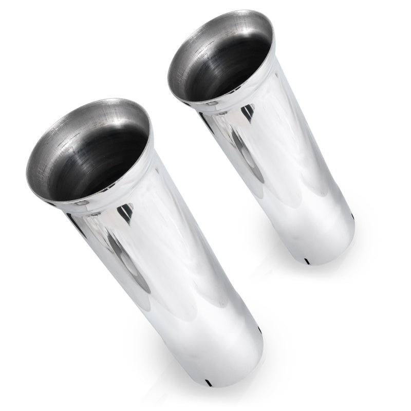 Stainless Works Bell Exhaust Tips- 2 1/4in ID Inlet 2 1/4in Body-thumbmail-1