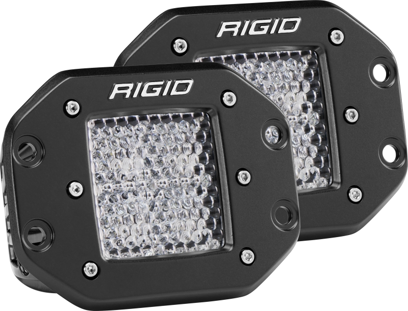 Rigid Industries Dually - Flush Mount - 60 Deg. Lens - Set of 2-thumbmail-2