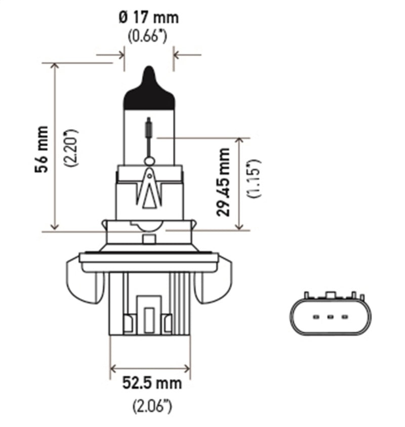 Hella Bulb H13 12V 60/55W P264T T4 +50-thumbmail-3