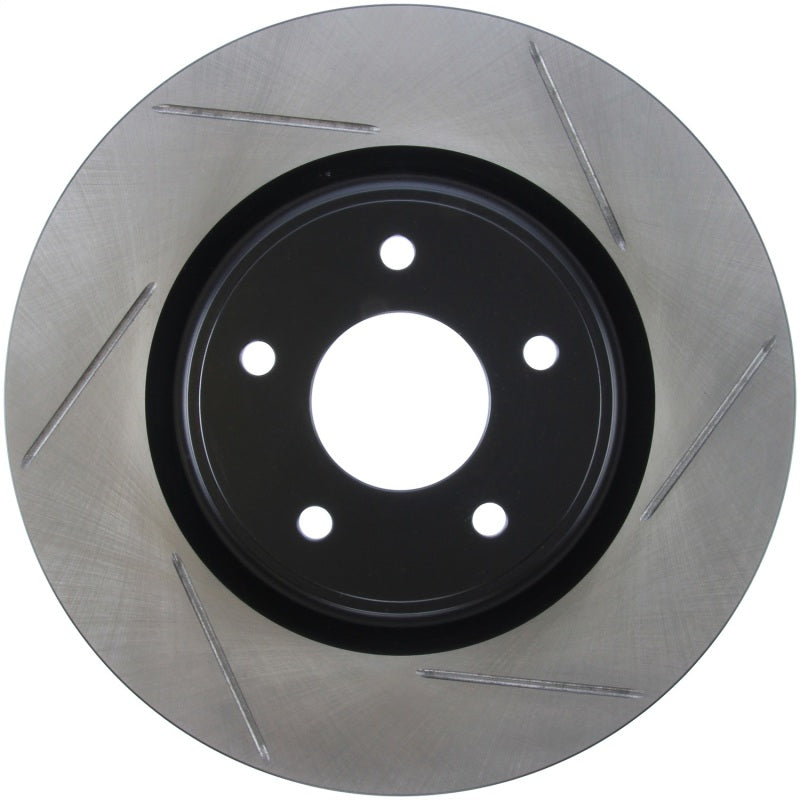 StopTech 13-15 Nissan Pathfinder Slotted Front Left Rotor-thumbmail-9
