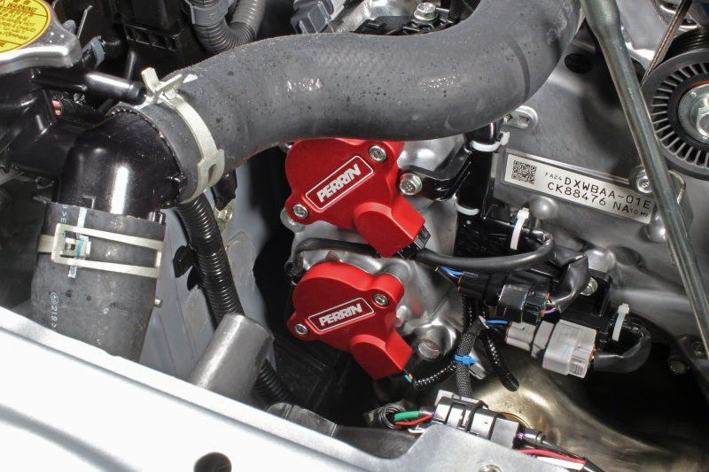 Perrin BRZ/FR-S/86 Cam Solenoid Cover - Red-thumbmail-5