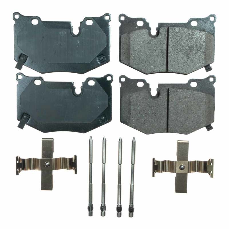 Power Stop 2020 Chevrolet Corvette C8 Z51 Rear Z17 Evolution Ceramic Brake Pads w/Hardware-thumbmail-1