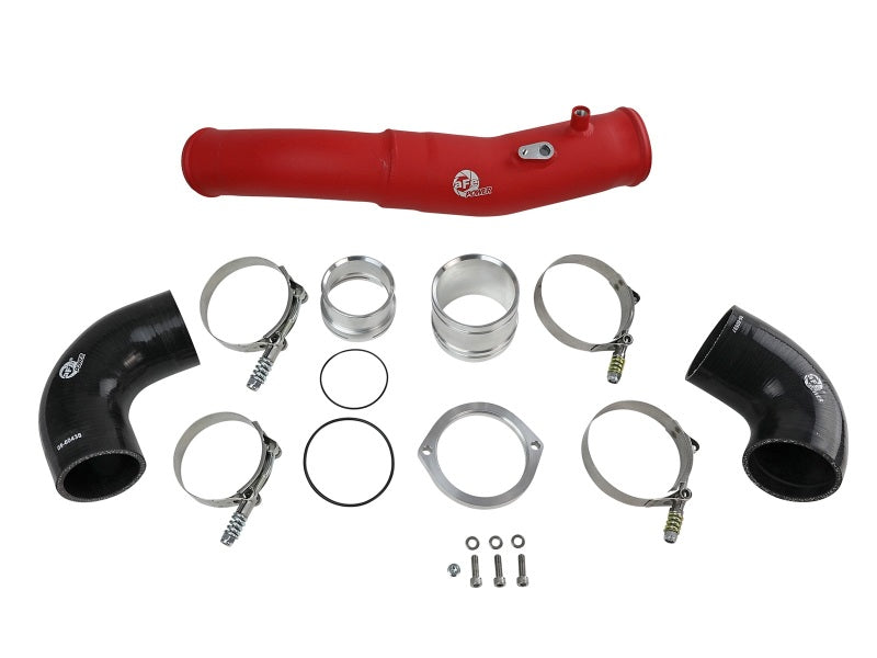 aFe 2020 Toyota Supra 3.0L 3in Red Intercooler Tube - Hot-thumbmail-6