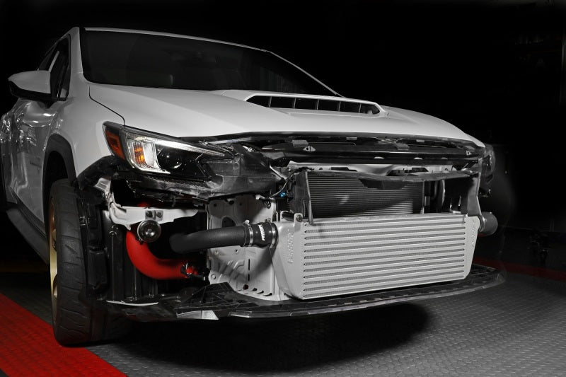 Perrin 22-23 Subaru WRX Front Mount Intercooler Kit (Black Tubes & Silver Core)-thumbmail-20