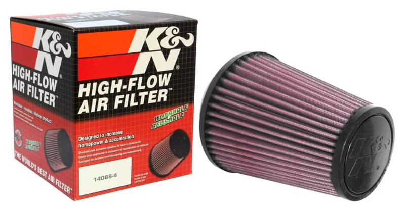 K&N Universal Tapered Filter 3.125in Flange ID x 5in Base OD x 3.5in Top OD x 6in Height-thumbmail-9
