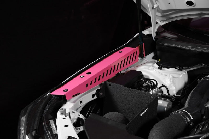 Perrin 22-23 Subaru WRX Fender Shroud Set - Hyper Pink-thumbmail-6