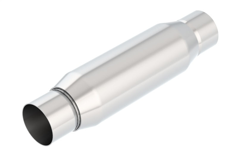 Borla CrateMuffler Resonator Option 2.25in Center/Center 3.5in Round x 10in-thumbmail-1