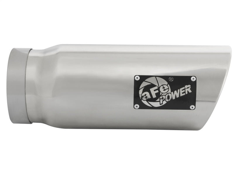 aFe MACHForce-Xp 5in Inlet x 6in Outlet x 15in length Polished Exhaust Tip-thumbmail-5