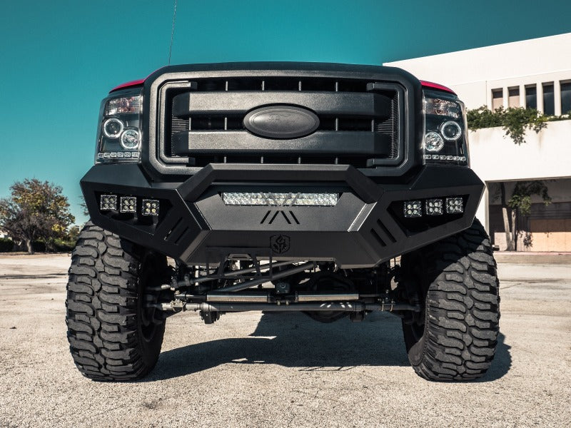 Road Armor 11-16 Ford F-250 SPARTAN Front Bumper - Tex Blk-thumbmail-5