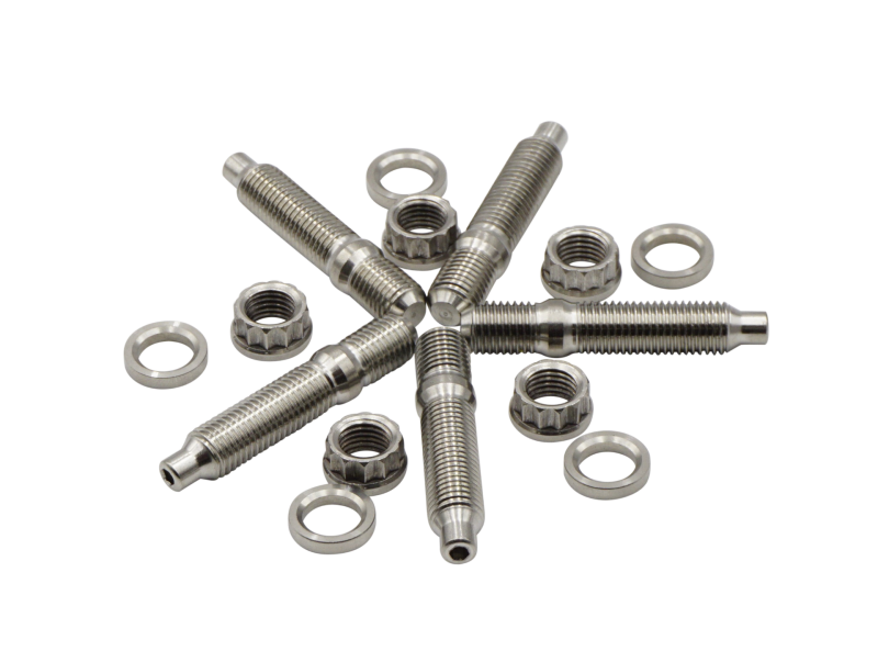 BLOX Racing Stainless Steel Exhaust Manifold Studs 5-Piece Set - M10x1.25 55mm-thumbmail-2