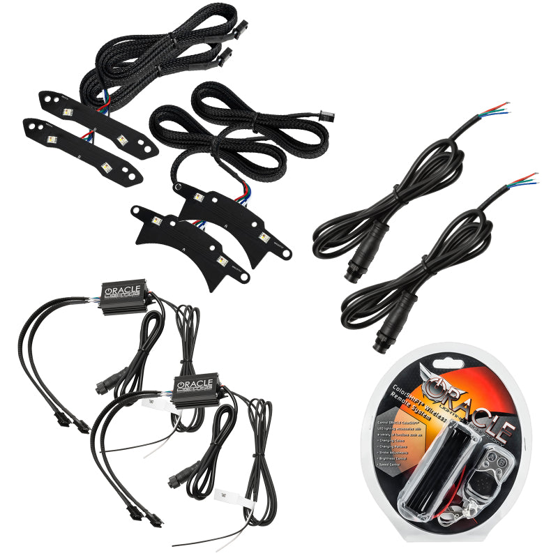 Oracle 15-21 Dodge Challenger RGB+W Headlight DRL Upgrade Kit - ColorSHIFT-thumbmail-2