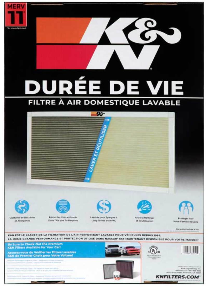 K&N HVAC Filter - 14 x 20 x 1-thumbmail-6
