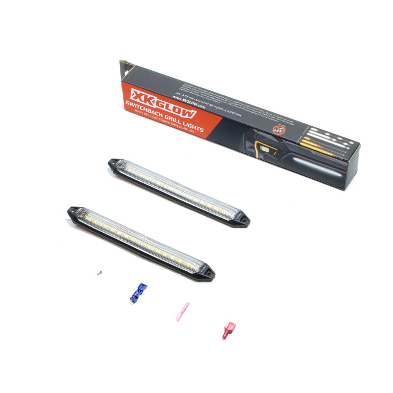 XK Glow 6 Switchback Grill Lights with Start-up Animation & Sequential Turn Signals-thumbmail-4