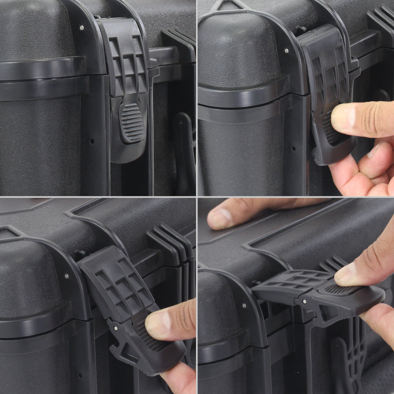 Go Rhino XVenture Gear Hard Case - Extra LG 25in. / Lockable / IP67 / Automatic Air Valve - Tex. Blk-thumbmail-5