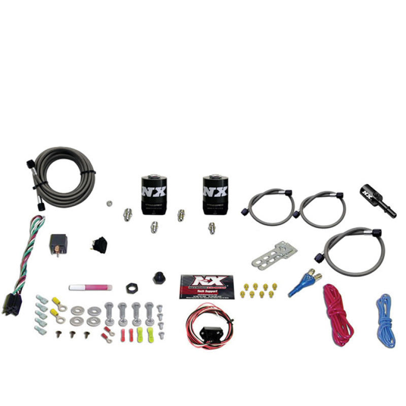 Nitrous Express 11-15 Ford Mustang GT 5.0L Coyote Single Nozzle Nitrous Kit (35-150HP) w/o Bottle-thumbmail-2
