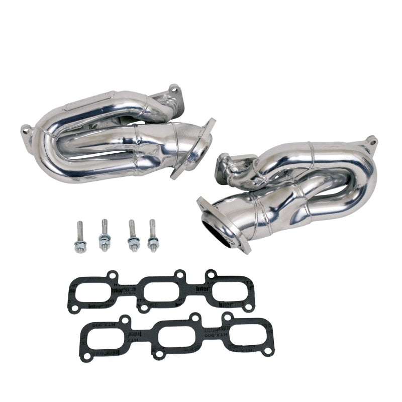 BBK 11-15 Mustang 3.7 V6 Shorty Tuned Length Exhaust Headers - 1-5/8 Silver Ceramic-thumbmail-2