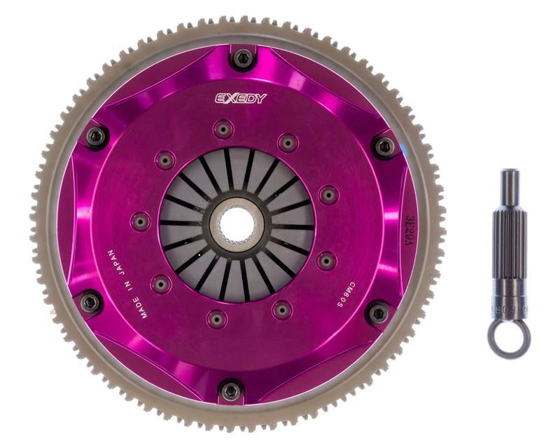 Exedy 2010-2012 Hyundai Genesis Coupe L4 Hyper Twin Cerametallic Clutch Sprung Center Disc-thumbmail-8