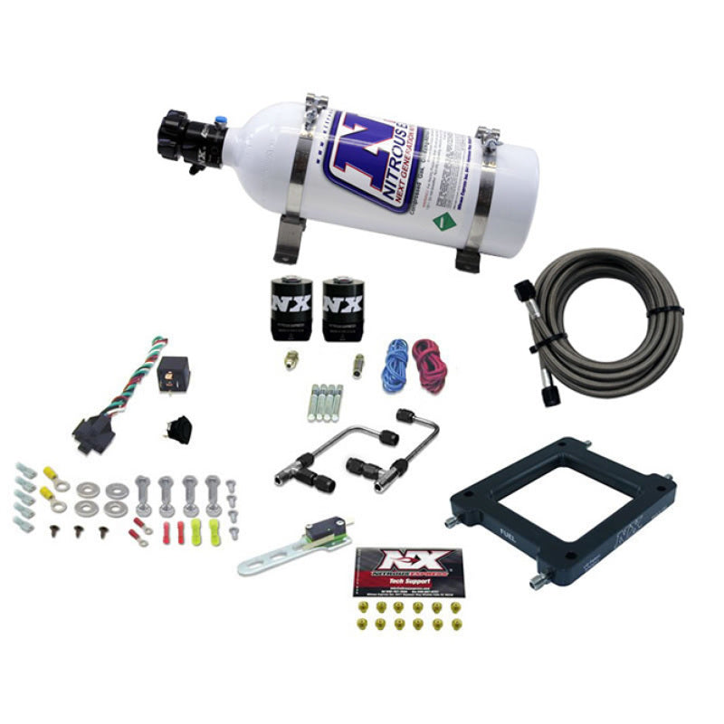 Nitrous Express Dominator Gemini Stage 6 Nitrous Kit (50-300HP) w/5lb Bottle-thumbmail-2