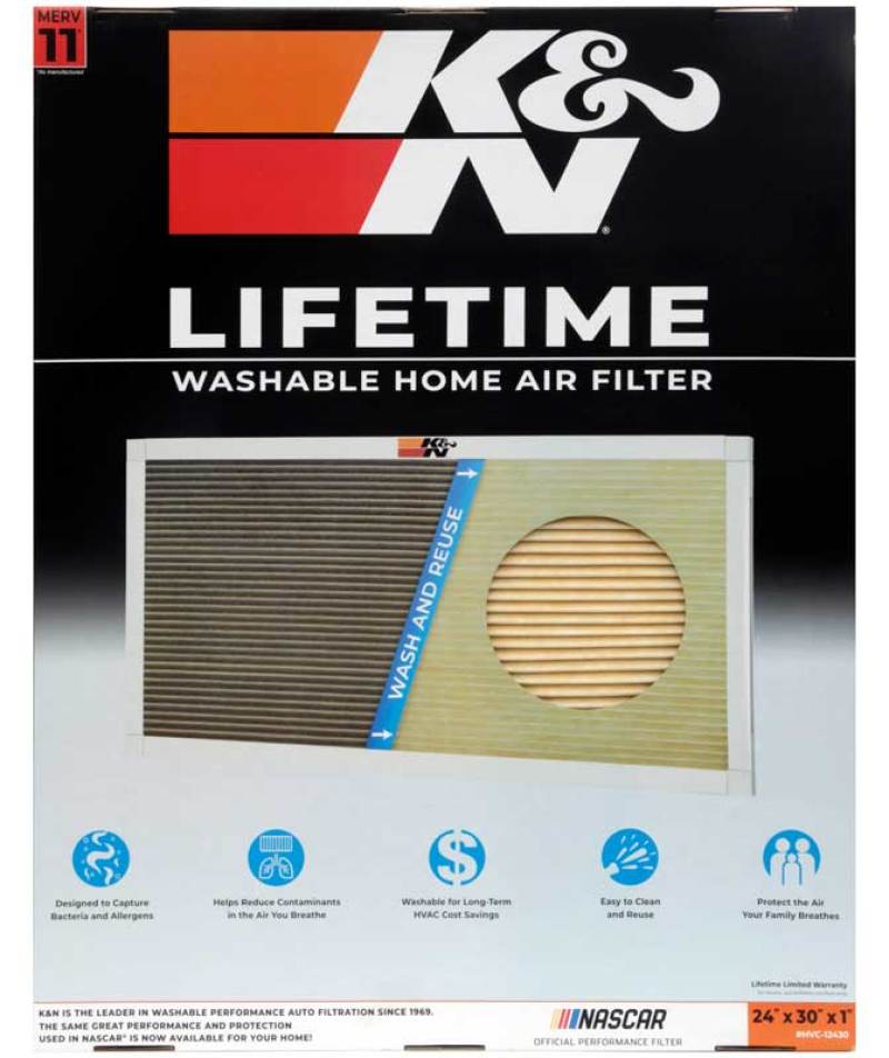 K&N HVAC Filter - 24 x 30 x 1-thumbmail-9