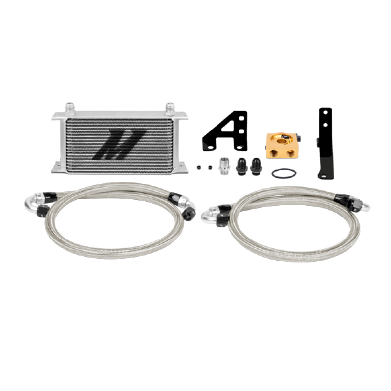 Mishimoto 15 Subaru STI Thermostatic Oil Cooler Kit - Silver-thumbmail-2