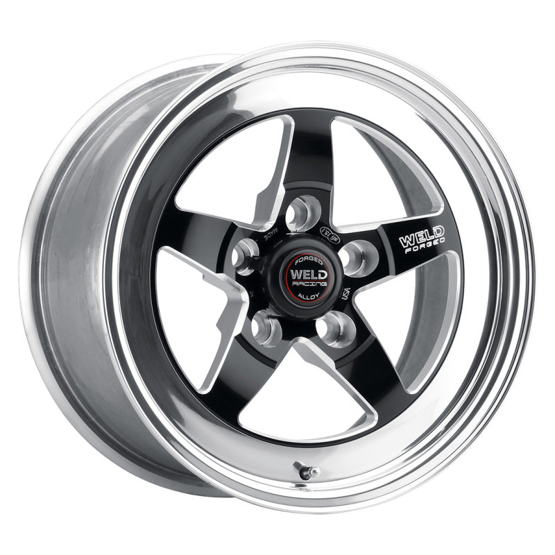 Weld S71 15x10 / 5x4.75 BP / 8.5in. BS Black Wheel (Low Pad) - Non-Beadlock-thumbmail-3