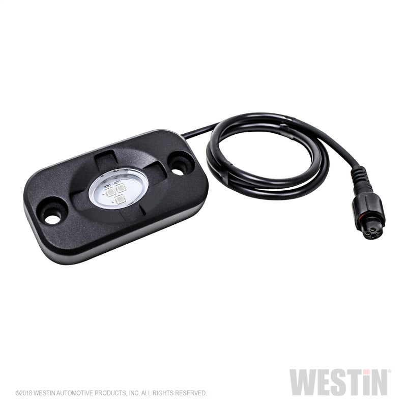 Westin Universal LED Rock Light Kit - 4 Lights - 14ft 9in Wiring Harness & Switch-thumbmail-13