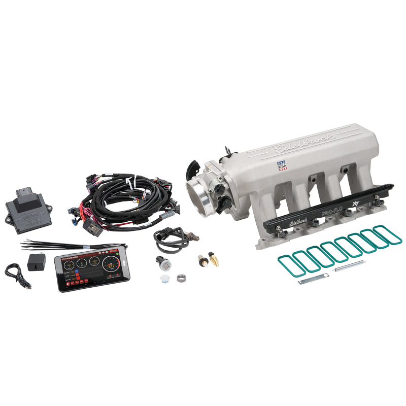 Edelbrock Pro Flo 4 XT EFI System Seq Port LS Gen III/IV Cathedral Port 550 HP Max 35lb/hr-thumbmail-3