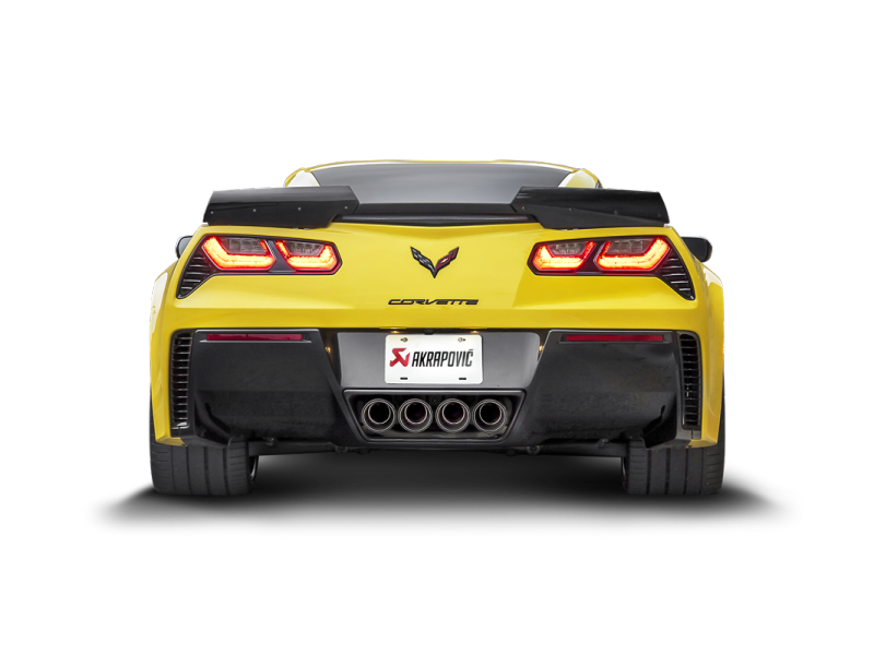 Akrapovic 14-17 Chevrolet Corvette Z06 (C7) Slip-On Line (Titanium) w/ Carbon Tips-thumbmail-3