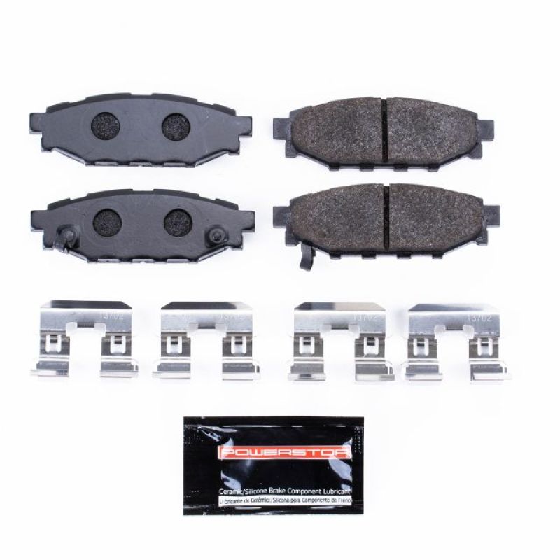 Power Stop 13-16 Subaru BRZ Rear Track Day Brake Pads-thumbmail-2