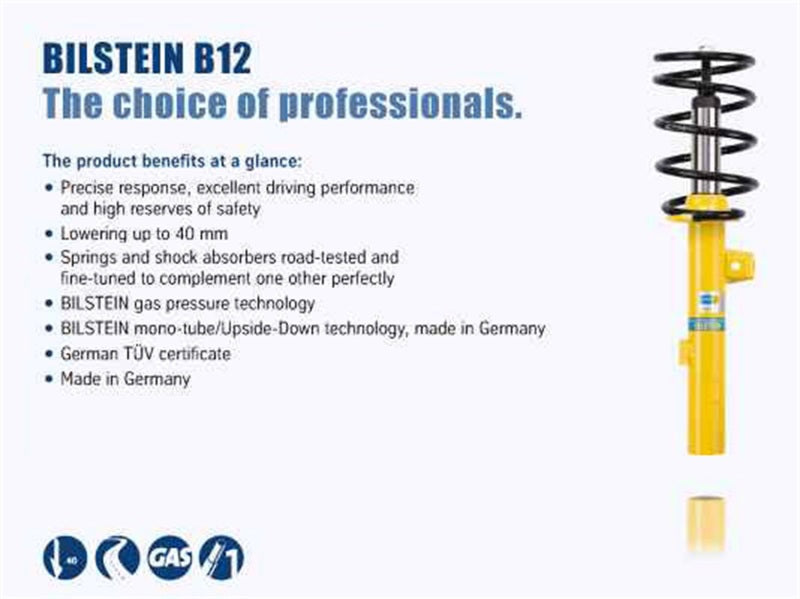 Bilstein B12 2002 Audi A4 Base Front and Rear Suspension Kit-thumbmail-2
