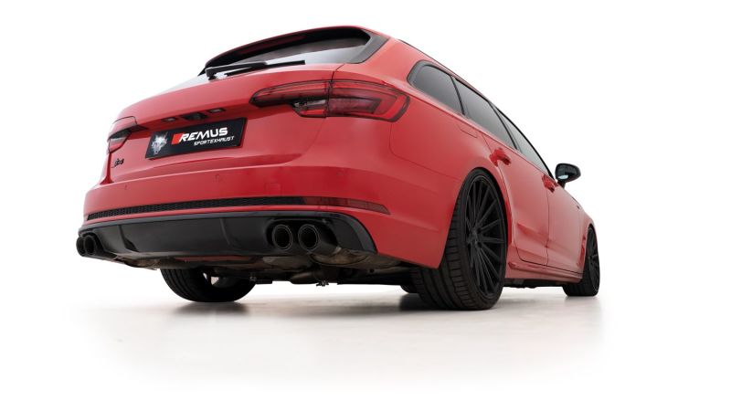 Remus 2016 Audi S4 Quattro Avant Type B8 3.0L (CWG w/o GPF) Axle Back Exhaust (Tail Pipes Req)-thumbmail-1